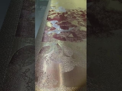 0.4mm πάχος Τέχνη χαλκού πλέγμαιμο ταπετσαρία για εξελιγμένα και πολυτελή εσωτερικά